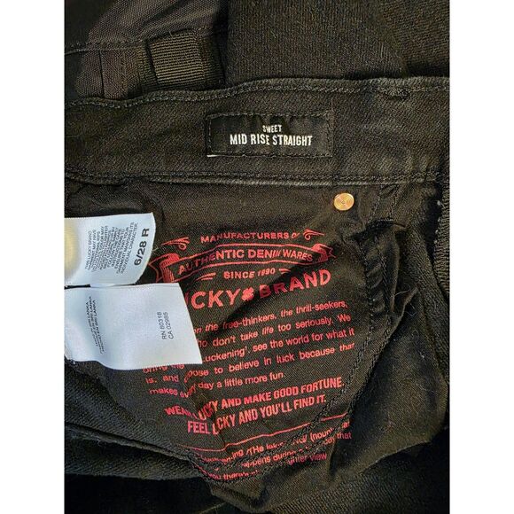 Lucky Brand Mid Rise Sweet Straight (6/28) - Picture 5 of 5